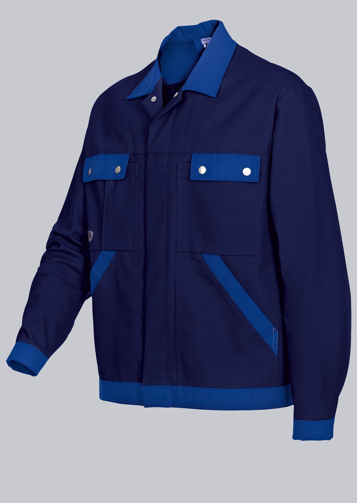 1454-720-10 BP® Komfort-Arbeitsjacke dunkelblau/königsblau Cover Bild